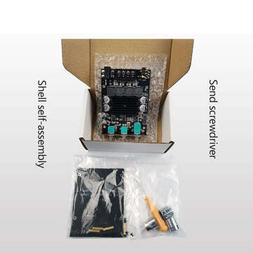 ZK-1002T 100W*2 High and Bass Adjustment bluetooth 5.0 Audio Power Amplifier Board Module Subwoofer