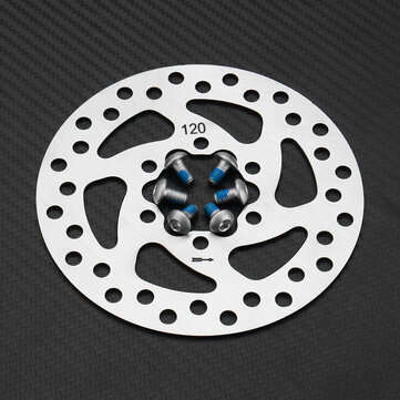 RAMBOMIL R9 140mm/120mm Bike Bicycle Brake Disc 6 Bolt Electric Bike Scooter MTB Cy... (SIZE: 140MM)