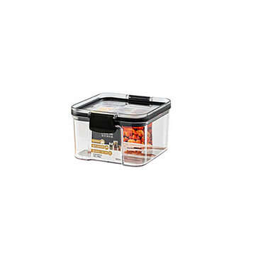 2/4PCS Plastic Dry Food Containers Kitchen Noodles Storage Box Cereal Dispenser (TYPE: 460ML)