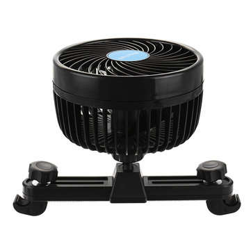 4.5 Inch Car Fan Headrest Rear Seat Cooling Cooler Vehicle 360 Degree Rotatable Stepless