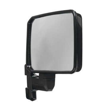 Black Car Door Mirror Heads Rear For Toyota Landcruiser 70 75 78 Series 1985-2013