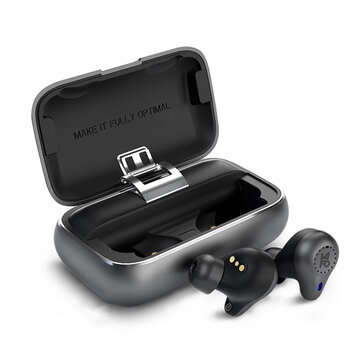 Mifo O5 Pro TWS bluetooth 5.2 Earphone Balanced Armture Apt HiFi Stereo CVC 8.0 D... (COLOR: SILVER)