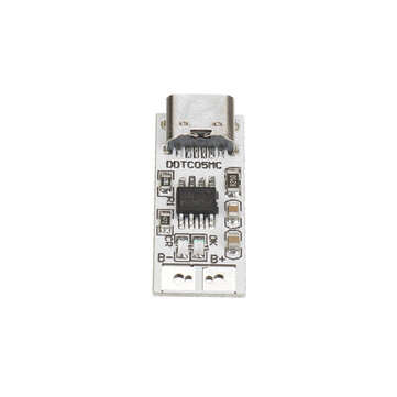 DDTC05MC Type-C USB 5V to 4.35V Li-ion Li-Po Lithium Battery Charger Module for 3.8V 18650 Cell Phon