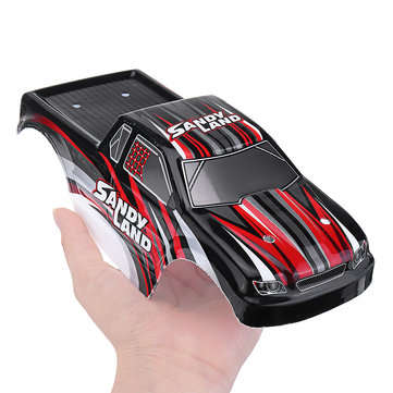 PXtoys Rc Car Red Color PVC Body Shell for 9300 1/18 Spare Parts PX9300-23