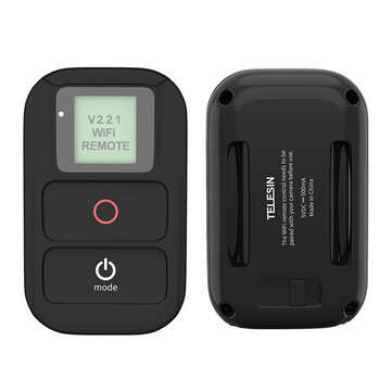 Telesin Wireless Remote Controller Receiver Transmitter for GOPRO HERO 8/7/6/5/4/3+/3 HERO+ICD/HERO5