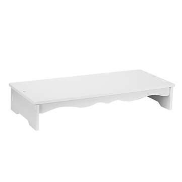 PVC Monitor LED LCD Computer Stand Moisture Proof Riser Desktop Holder File Storage Drawer Monitor H