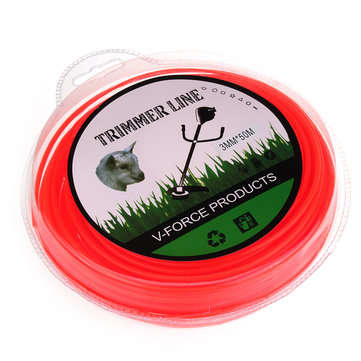 3mm x 50m Nylon Trimmer Line for Brushcutter  Lawnmower
