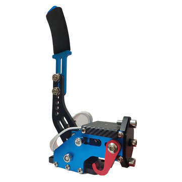 14Bit PC USB Handbrake Hydraulic Lever SIM Without Clamp For Racing Games G25/27/2... (COLOR.: BLUE)