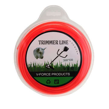 3mm x 50m Nylon Trimmer Line for Brushcutter  Lawnmower