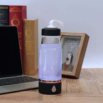 USB Rechargeable Portable Hidrogen Rich Water Bottle Lower Blood Sugar Ionizer Maker Cup