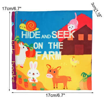 Children Early Education Books Cloth Baby Early Learning Intelligence Development Co... (TYPE: FARM)