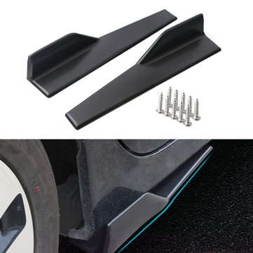 45cm Car Black Side Skirts Rocker Spiltters Winglet Wings Decorations for BMW E90 E91 E92 E93 E46 F8