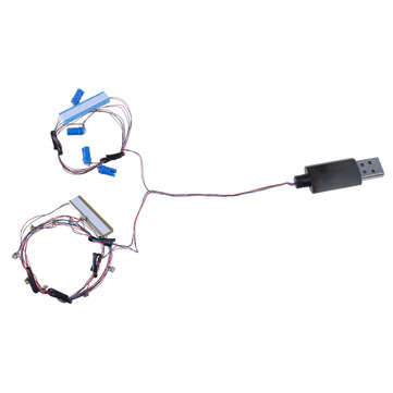 DIY LED Strip Light Kit ONLY For LEGO Technic 42099 4x4 For X-Treme Off-Roader Blue Chassis Car Bric