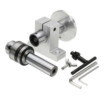 Machifit Lathe Center with Chuck DIY Accessories for Mini Lathe