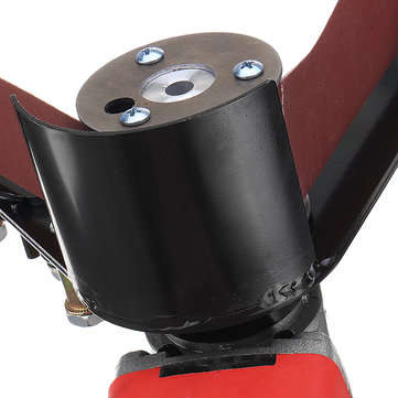 Drillpro Grinder Pipe and Tube Belt Sander Attachment Stainless Steel Metal Wood Sanding Belt Adapte