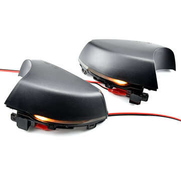 For Volkswagen VW MK5 6R 6C 2009 - 2016 2017 LED Dynamic Turn Signal Light Flasher Flowing Water Bli
