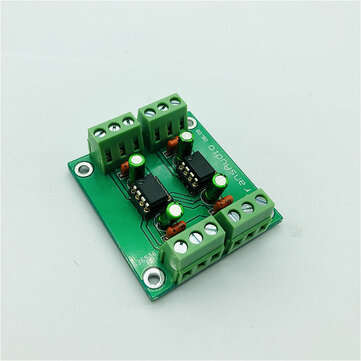 DRV134PA Dual-channel Single-ended to Balanced Finished Board