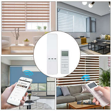 WIFI Automatic Electric Smart Motorized Window Blinds with APP Remote Control