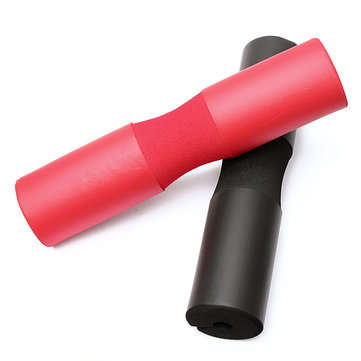 Barbell Squat Pad Sponge Cover Foam Shoulder Back Protecter for Squat Weight Lifting (COLOR.: RED)