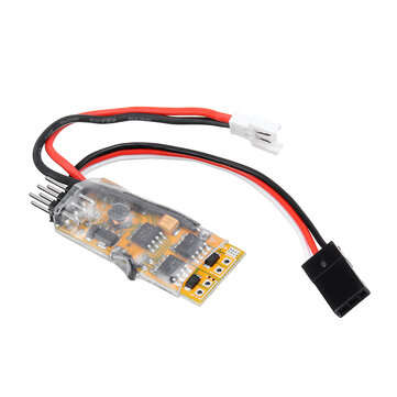 Payne 1S DC 3V-6V Two-Way Unidirectional Brushed ESC 6A x 2 With Dual-Way Servo Output Support SBUS
