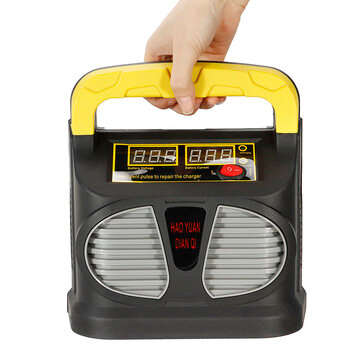 Intelligent Battery Charger 220V AC To 12/24V DC Pulse Repair Car Battery Charger Automatic