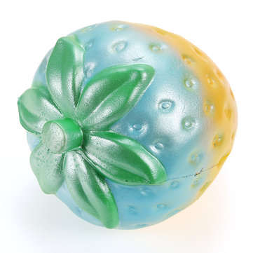 NO NO Squishy Rainbow Colorful Strawberry Jumbo Slow Rising With Packaging Collection Gift Toy