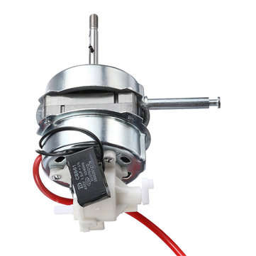 60W 1250RPM Air Conditioner Condenser Fan Motor Double Rolling Bearing Shaft Motor