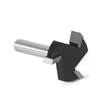 Drillpro CNC Spoilboard Surfacing Router Bits 1/4 inch Shank 1 inch Cutting Diameter Slab Flattening