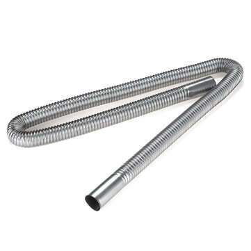 120cm Stainless Steel Exhaust Pipe Parking Air Heater Tank Diesel Gas Vent Hose