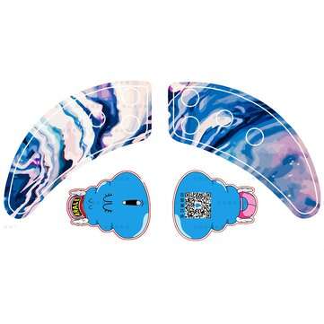URUAV Button Customized Sticker for Fatshark Dominator HD2 HD3 Goggles (COLOR: DREAMCOLOR)