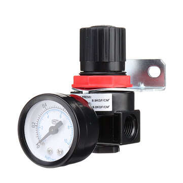 LAIZE AR2000 Air Pressure Regulator Pneumatic Pressure Regulator Valve G1/4 Port for Compressed Air