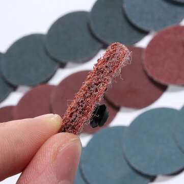 60pcs 2 Inch 50mm Sanding Discs Roll Lock Surface Sanding Discs Pad Polishing Sandpaper Quick Change