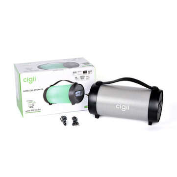 CIGII RX22E Wireless Bluetooth 4.0 FM Radio RGB Light Speaker Support TF Card USB for PC Smartphone