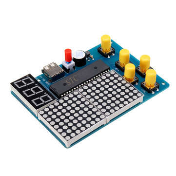 51 Single Chip Microcomputer Computer Game Machine Tetris/Snake/Racing/Aircraft Assembled