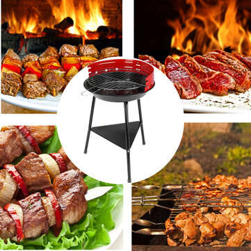 Folding BBQ Grill Charcoal Grill Stove Camping Cooking Barbecue Cooking Stove