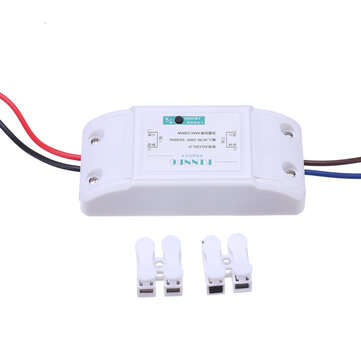 KTNNKG Wireless Light Switch Kit For Lamps Fans Appliances 433Mhz RF Receiver Default ON