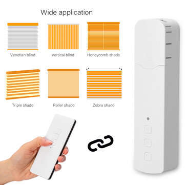 RSH-MC11 Tuya ZB Smart Motorized Chain Roller Blinds Pull Bead Curtain Motor Electric Curtain Motor