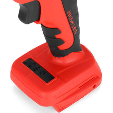 18V 520N.m. Cordless Impact Wrench Li-Ion Battery Brushless Wrench Driver 1/2Inch Electric Wrench Re