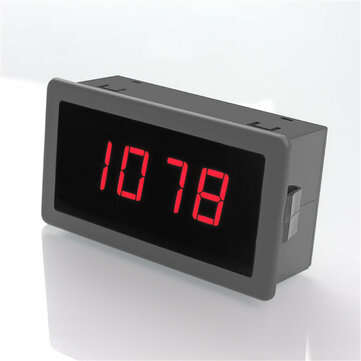 High Precision Digital Frequency Tachometer 0.56" 4 LED DC 8-15V Car Motor Speed Meter RPM Speed Tes