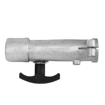 Drillpro Lawn Mower Shaft Connector Joining Clamp 26mm 7 Spline for Trimmer Brush Cutter