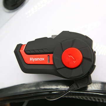 Hysnox 1000M CVC Noise Cancelling Helmet Intercom Wireless bluetooth 3 Riders Motorcycle Headset Wat
