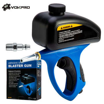 Handheld Pneumatic Anti-rust Sandblaster Protection Sand GravIity Sandblasting Guun Mini AIir Sandbl
