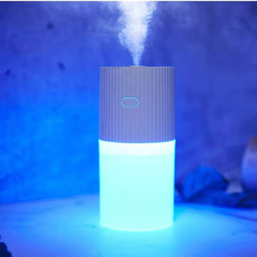 Qualitell USB Portable Humidifier Mini Desktop Humidifier Night Light