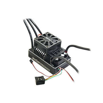 ZTW Beast Pro 300A Full Waterproof ESC 6-12S Lipo W/ Double Fan for 1/5 Truck RC Car Parts