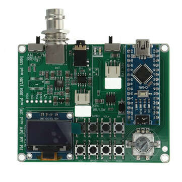 SI4732 Full-band Radio Receiver Module Supports FM AM (MW and SW) SSB (LSB and USB) Finished Board V