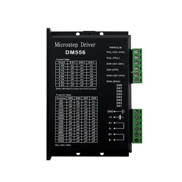 TWO TREES DM556 Stepper Motor Driver 2 Phase 5.6A for 57 86 Stepper Motor NEMA23 NEMA34 Stepper Moto