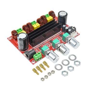 XH-M139 TPA3116D2 2x 80W +100W 2.1 Channel Digital Subwoofer Power Amplifier Board TPA3116*2 3 Chann