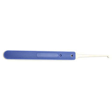 DANIU 12pcs Unlocking Lock Pick Set Key Extractor Tool with Blue Practice Padlock Lock Pick Tools