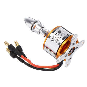 A2212 KV2200 Brushless Motor 2-3S With Banana Plug Spare Part For X-UAV Sky Surfer X8 1400mm FPV RC