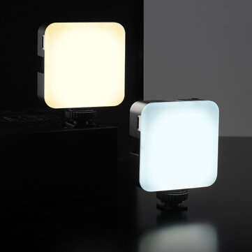 TELESIN Mini RGB LED Video Light 2000mAh Portable Pocket Photographic Lighting Vlog Fill Light Smart